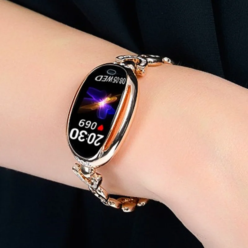 IP67 водонепроницаемые Смарт фитнес Браслет Шагомер часы для женщин Android reloj mujer