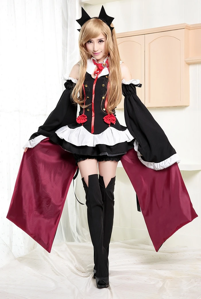 Anime nuevo Seraph Of The End Krul Tepes uniforme vestido vestuario Cosplay traje de vestir gran oferta disfraces de halloween para costume|halloween costumecostume for - AliExpress