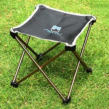 Сверхлегкий 7075 Алюминий сплав квадратный стул складной Открытый стул Пикник сад барбекю стул для кемпинга Рыбалка