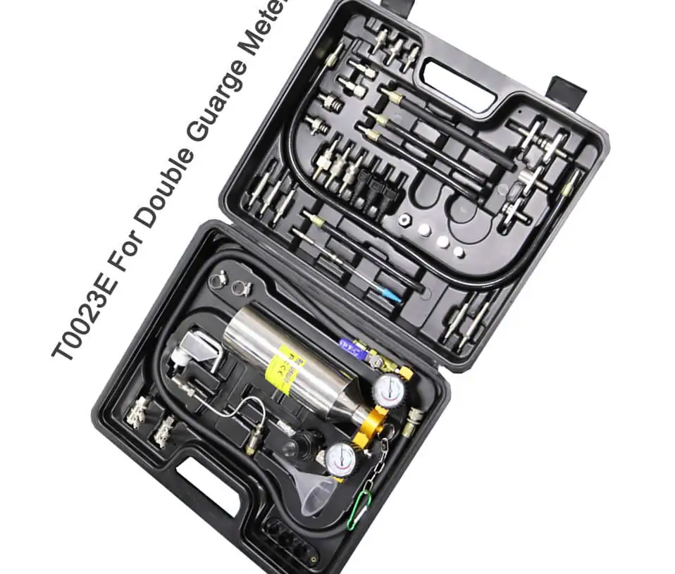 

Discount! C100 Double Meter Universal Automotive Non-Dismantle Fuel System Cleaner Auto Injector Cleaning tool For Petrol Cars