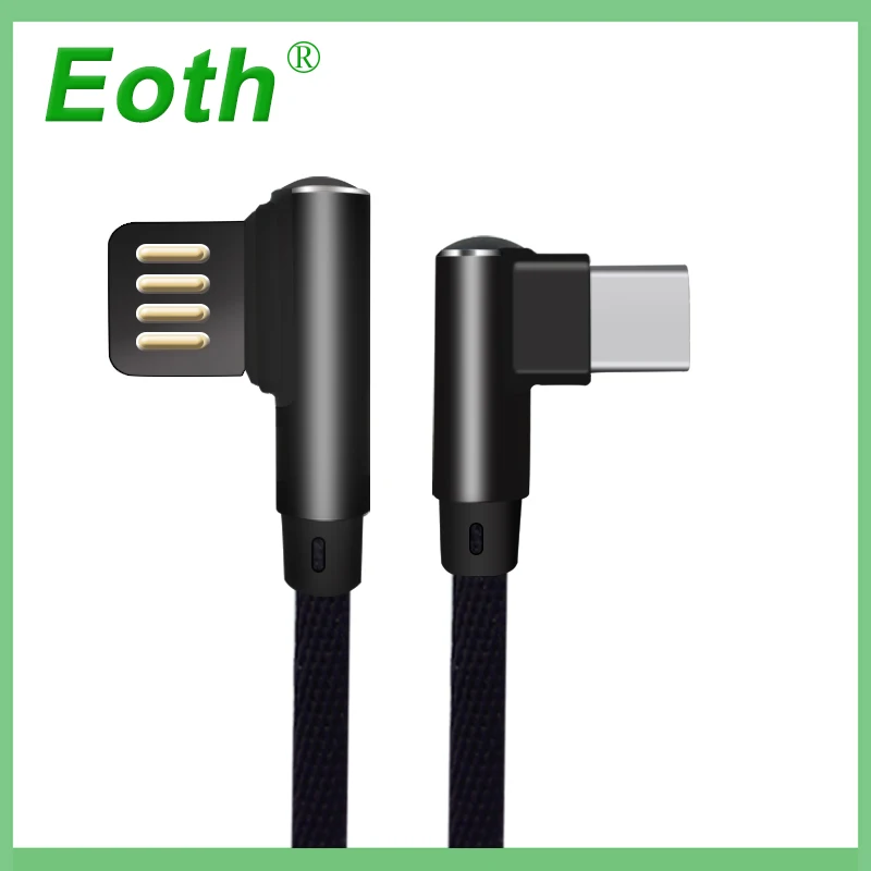 

Eoth Flexible Metal USB Type-C Cable ROCK 2.0A Fast USB Type C Charging Cable for Type C Data Cable Charger for Samsung/Xiaomi