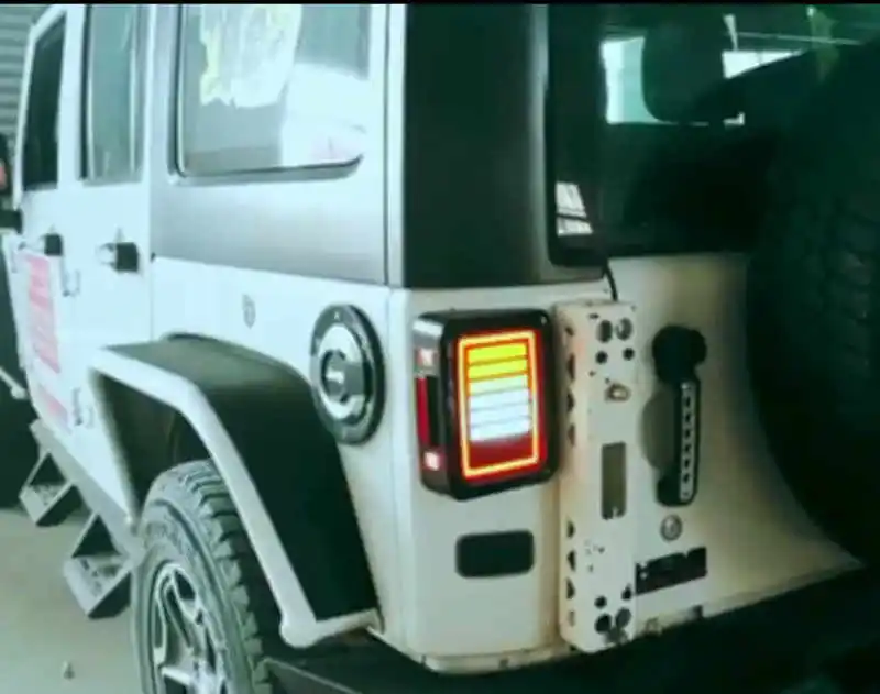 07 16 для Jeep Wrangler светодиодный задний фонарь тормоз задние лампы jeep JK