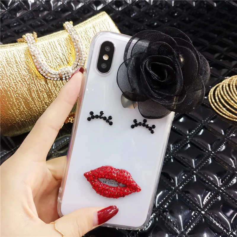Чехол с бриллиантами XSMYiss для iPhone X XS MAX XR 11 Pro 8 7 Plus 6 6S чехол телефона блестящими