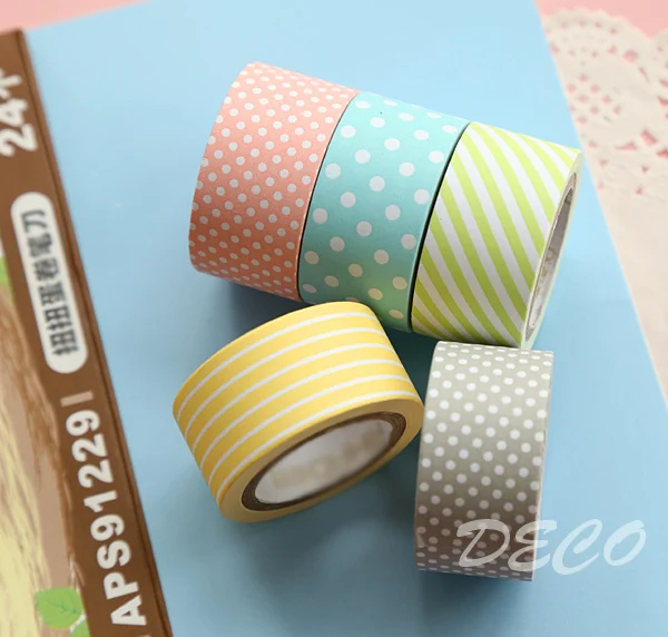 Kawaii dot серии бумажная клейкая лента, заметки комплект, подарок офис школьные принадлежности (ss-a789)