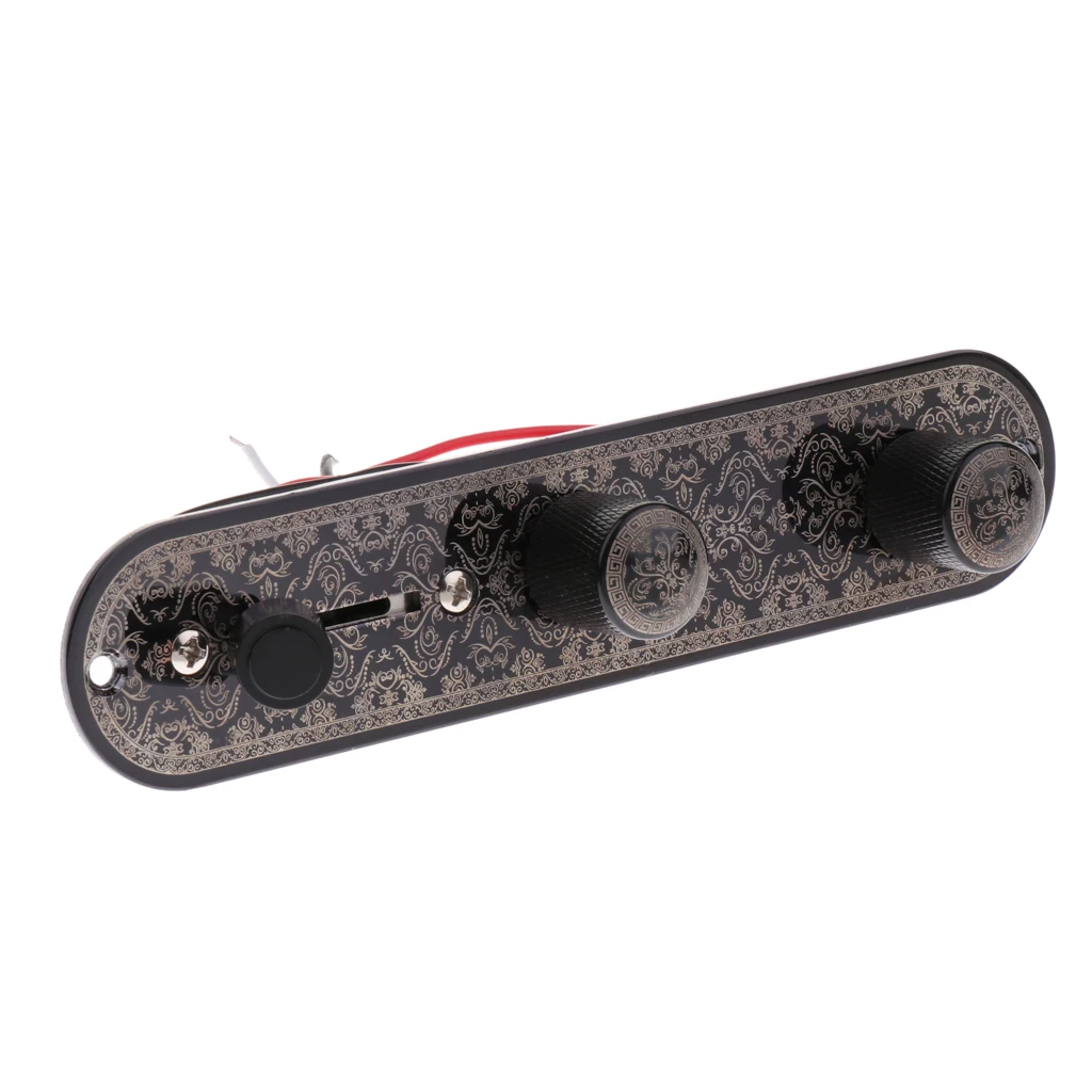 Guitar Prewired Loaded Control Plate 3 Way Toggle Switch For Telecaster Electric Guitar Parts Components
