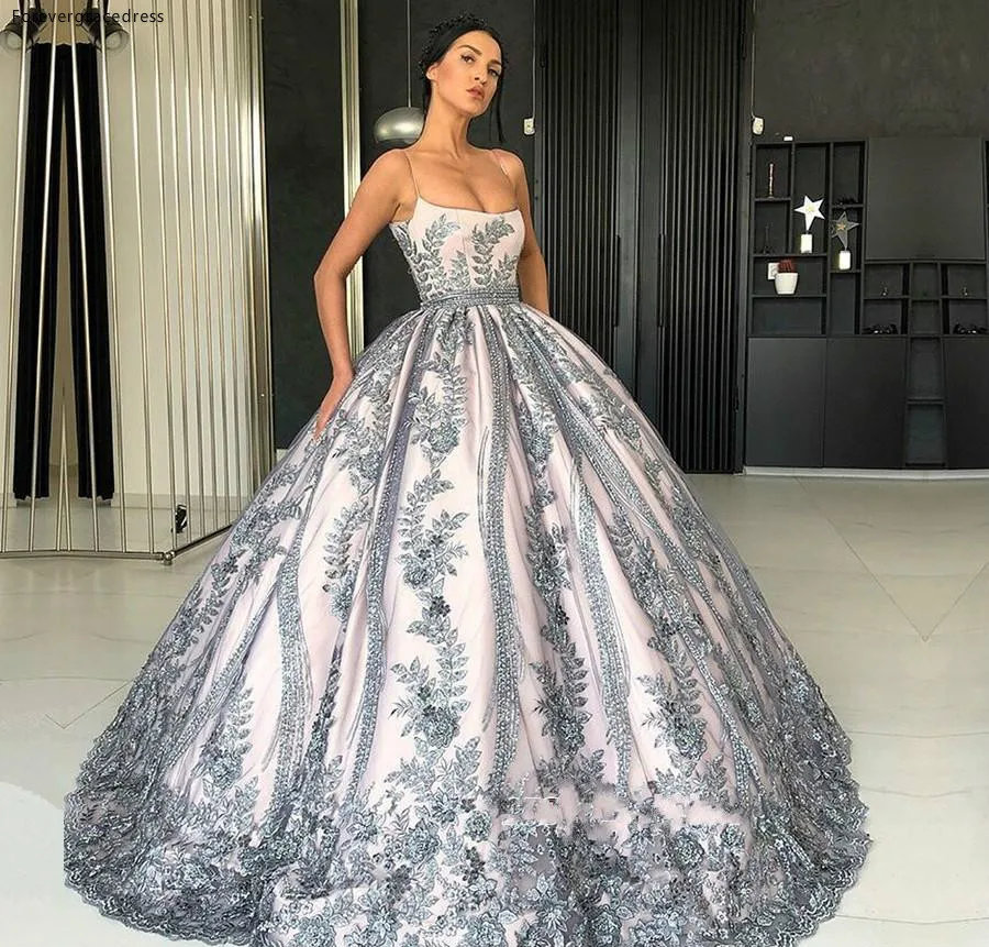 

2019 Cheap Spaghetti Straps Quinceanera Dress Sleeveless Formal Princess Sweet 16 Ages Girls Prom Party Pageant Gown Plus Size