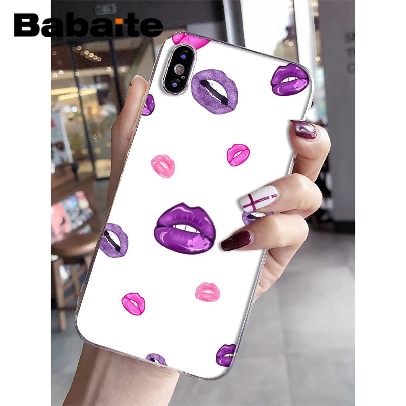 Girly Pink lips fashion newly pattern