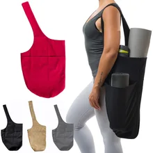 Коврик для занятий йогой сумка с большой молнией многофункциональные карманы для хранения 19ing