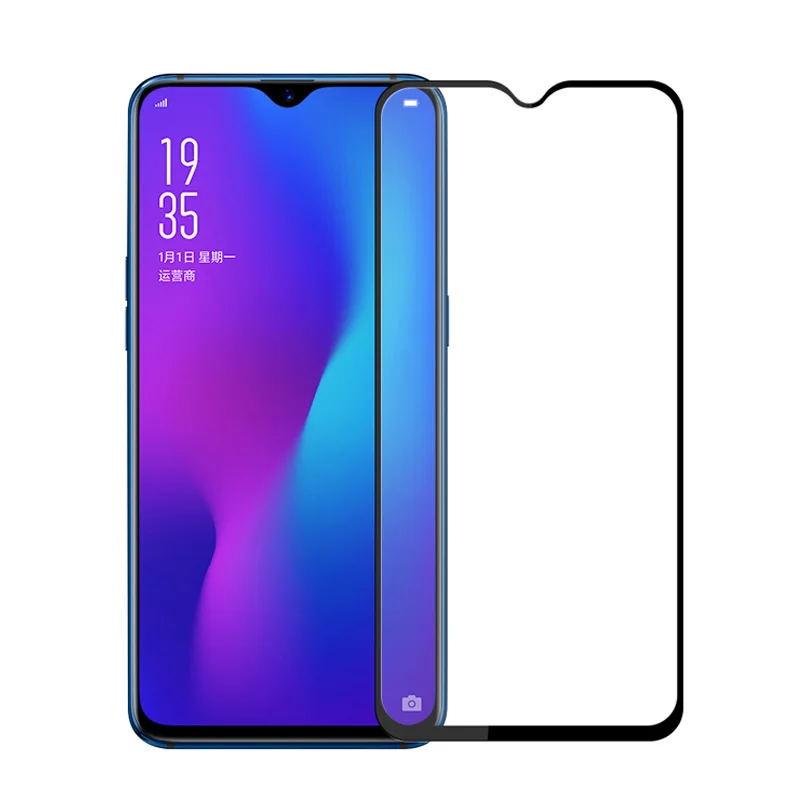 Закаленное стекло с полным покрытием для OPPO R17 Neo Защитная пленка экрана
