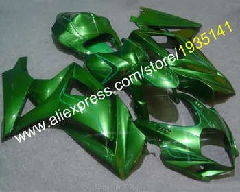 

Kit For Suzuki GSX-R1000 K7 07 08 GSXR1000 GSX R1000 GSXR 2007 2008 full green moto body Fairing (Injection molding)