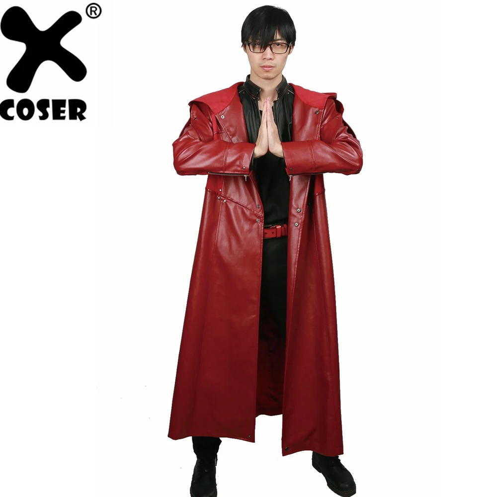 XCOSER 2018 новый дизайн топ продаж Стальной алхимик косплей Эдварда Элрика полный