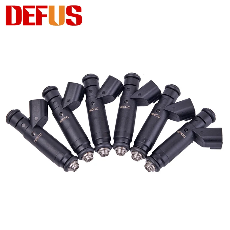 

12 PCS High Flow Fuel Injectors C283808011 108191 For Gasoline Car 660CC Nozzle Auto Spare Part Car-styling New Engine wholesale