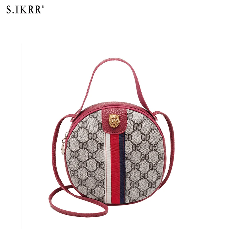 

S.IKRR 2019 New Designer Multi-function Women Purses Handbags Fashion Luxury Letter Printing Ladies Mini Messenger Bag