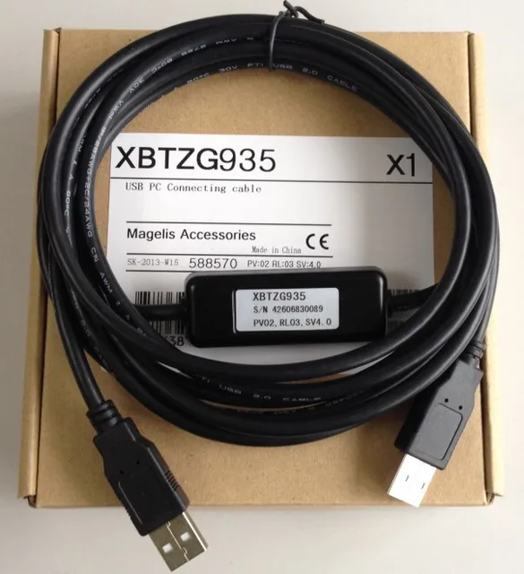 XBTZG935 USB PC Connection Cable for Schneider HMI Touch Panel