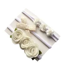 Новые 3 шт/комплект, детское платье для малышей, девочек лук резинки для волос Головные уборы Инструменты для укладки волос#0403 BB