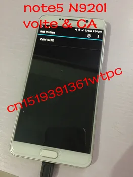 

Note5 N920I with tems pocket,support CA and volte testing ,support polqa and qesq ,all social Networks test +Free shipping dhl