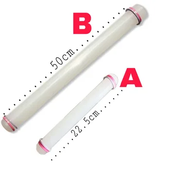 

Luyou 6 Styles Non-stick Glide fondant rolling pin Fondant Cake Dough Roller Decorating Cake Roller crafts Baking cooking Tools