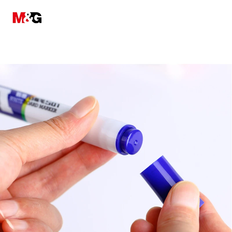 M& G 10 шт. цветной стираемый Маркер для белой доски ручки фирменные Канцтовары офисные школьные принадлежности элегантный Маркер подарок