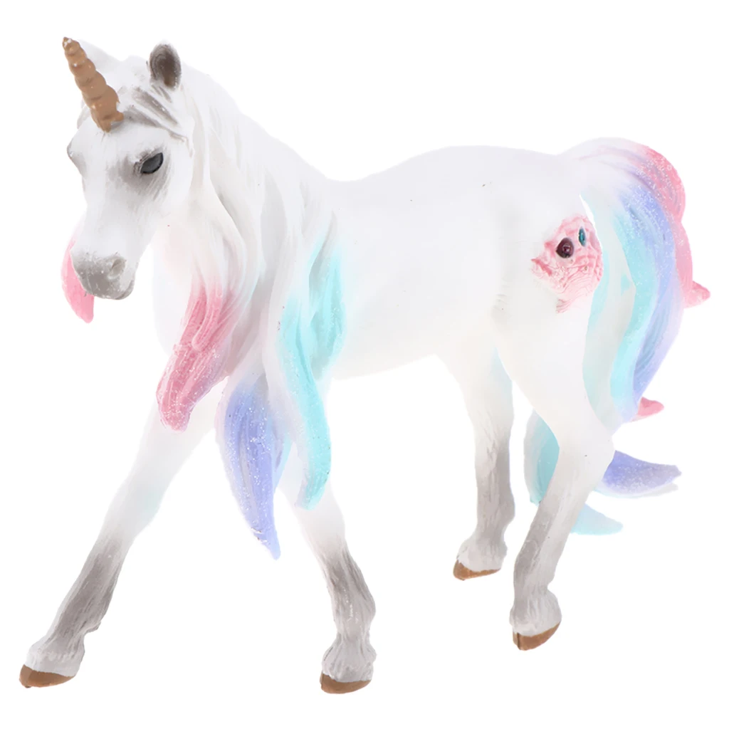 Lifelike Plastic Animal Figure Kids Toy Animal Model Horse Figurine Home Living Room Decor Educational Toys For Children