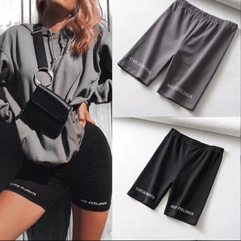 High Waist Fashion shorts women sexy biker shorts fitness