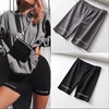 High Waist Fashion shorts women sexy biker shorts fitness Korean casual sexy short cotton black Cycling Shorts