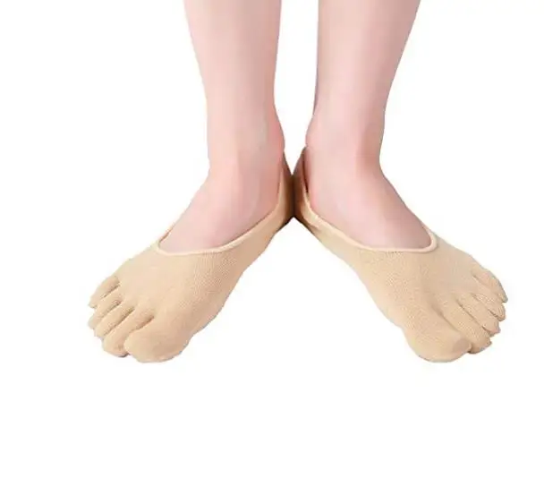 

Gel Five Toe Sock Moisturizing Spa Boat Sock Foot Care Support Cracked Skin Care Relief