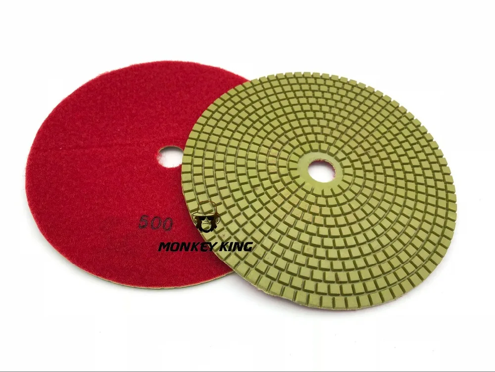7 Inch 180mm Granite Marble Concrete Ceramic Diamond Polishing Pads Wet Dry Use (5)