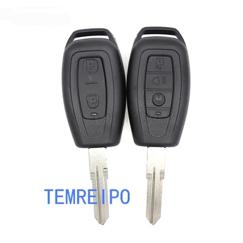 

10pcs/lot 2 / 3 buttons Replacement remote key shell For Indian TATA Key car key case cover fob