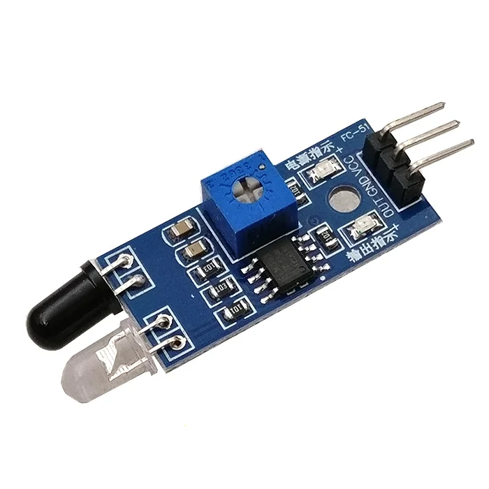 

Smart Electronics Smart Car Robot Reflective Photoelectric 3pin IR Infrared Obstacle Avoidance Sensor Module for arduino Diy Kit