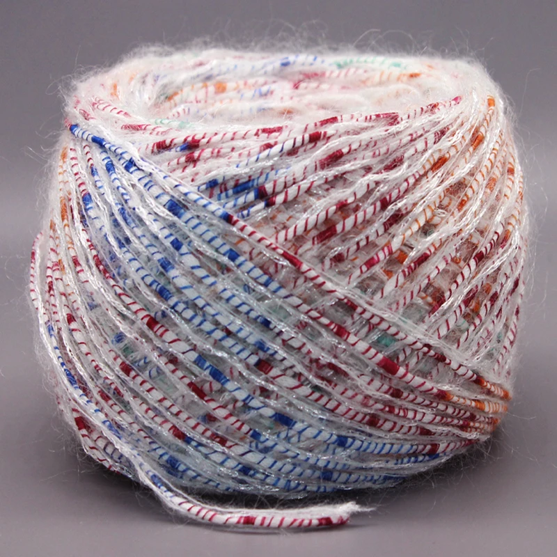 New arrival 250g quality warm Metallic Wool Blended Yarn Hand Knitting