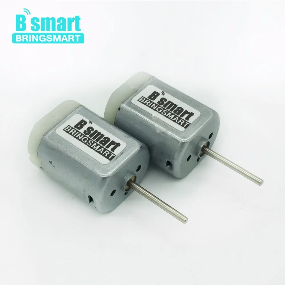 

Bringsmart FC280SC 2pcs 12v DC Motor High Speed Shaft Low noise electromotor 22mm for Car Rear View Mirror boat mini fan