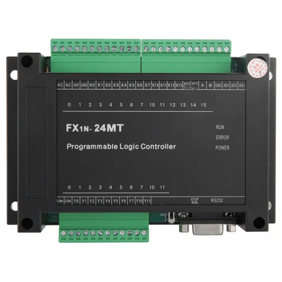 

soft starting Industrial Control Board FX1N-24MT 14 Input 10 Output 24V 1A motor speed controller speed controller for ac motor