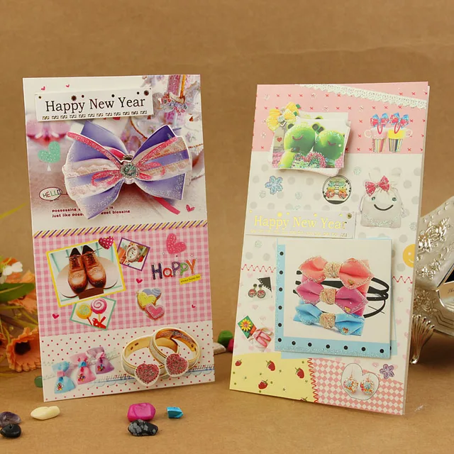 folded birthday card