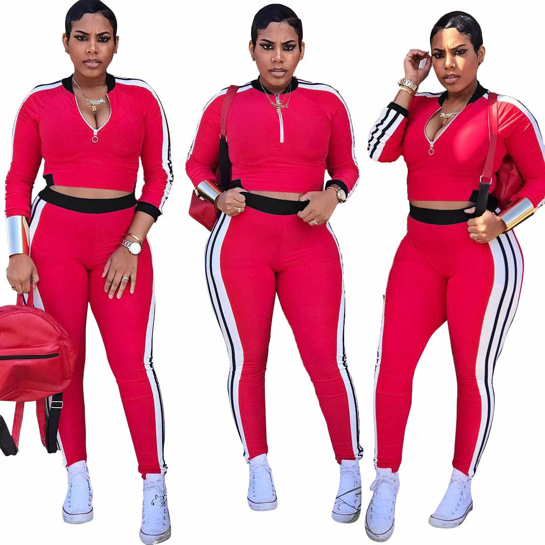 Женский комплект из двух предметов pantalon женский спортивный костюм conjunto feminino komplet
