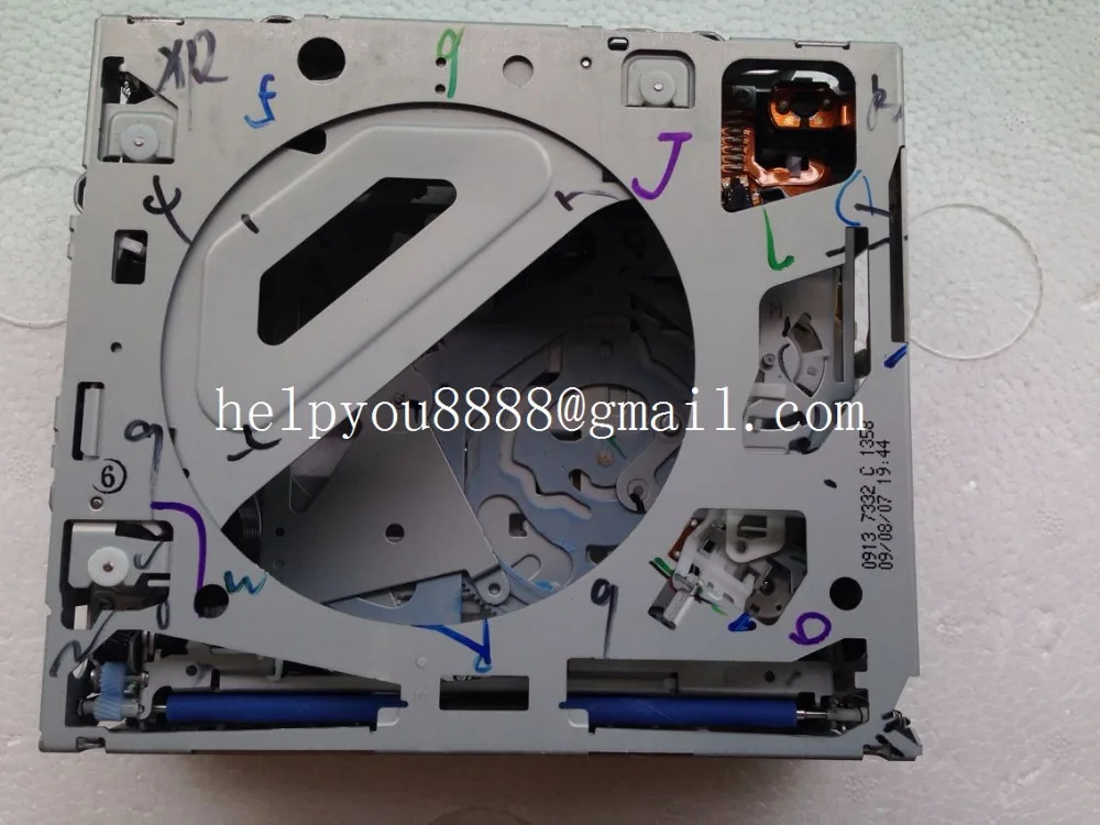 

Free shipping Original new 6 DISC CD CHANGER mechanism for Lexus IS250 car radio Toyota audio sounds systems