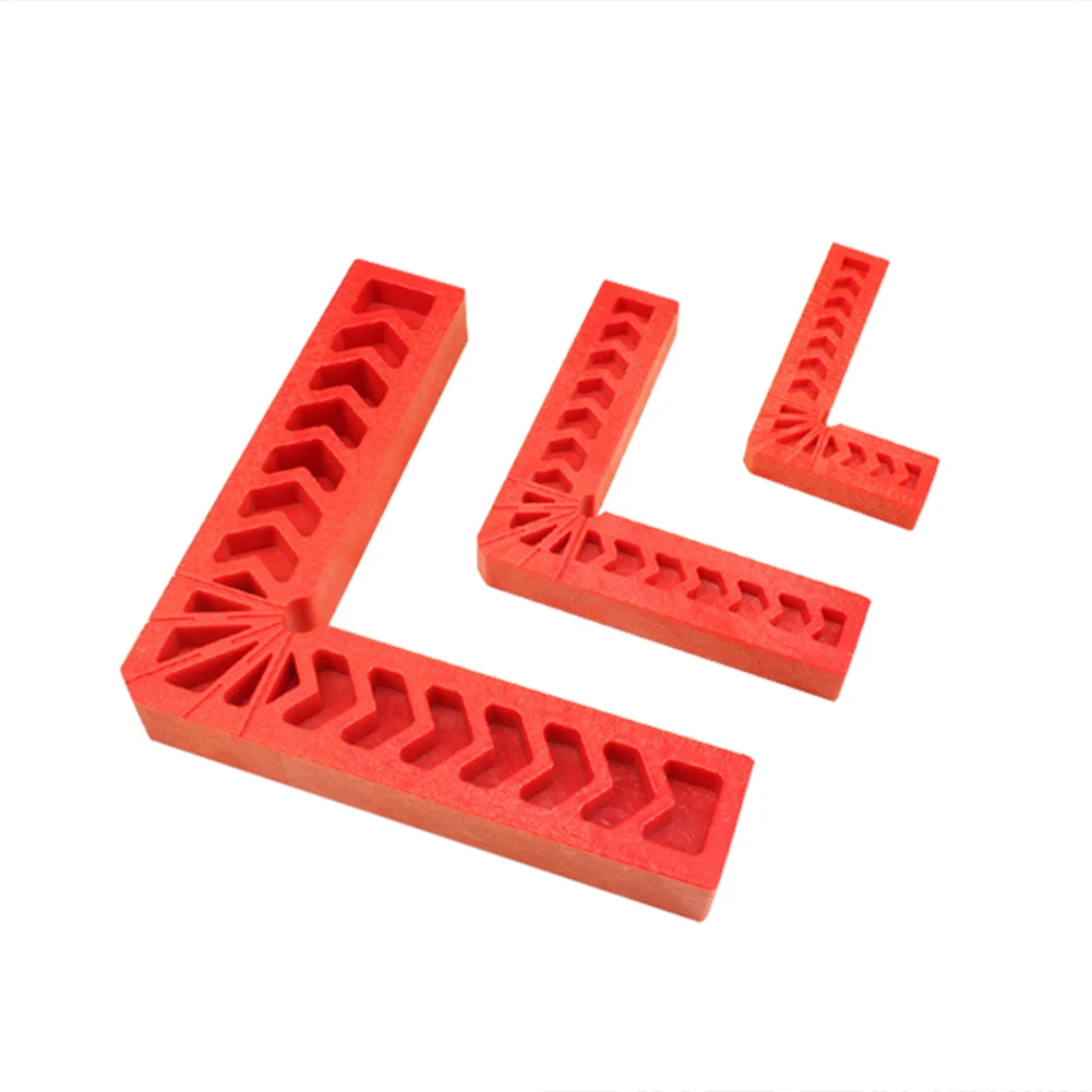  90 Degree Positioning Squares Plastic Clamping Square Right Angle Clamp Woodworking Carpenter Tool 