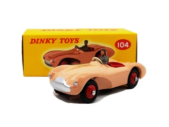 

1:43 Atlas Dinky Toys Aston Martin DB3S Pink Diecast Model Car