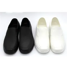 Обувь шеф-повара водонепроницаемая обувь из ЭВА черного и белого цвета мужские маслостойкие полуботинки нескользящая обувь шеф-повара непромокаемые сапоги Sandalia Masculina
