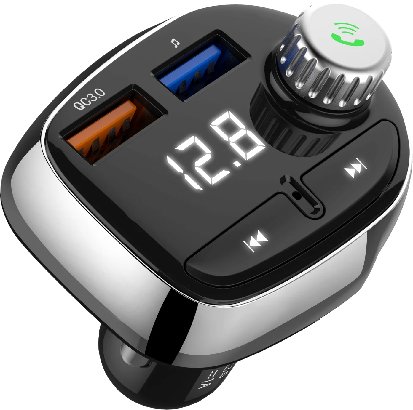 Автомобильный Bluetooth Hands Free MP3-плеер/телефон на радио fm-передатчик T61