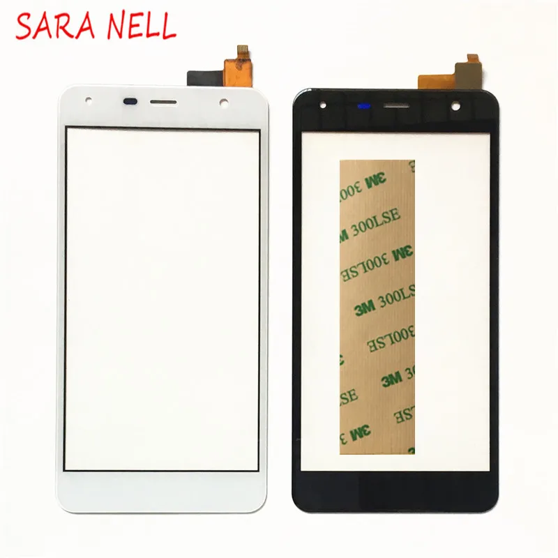 

SARA NELL Phone Sensor Touchscreen For Fly fs517 cirrus 11 FS 517 Touch Screen Digitizer front glass lens panel sensor with tape