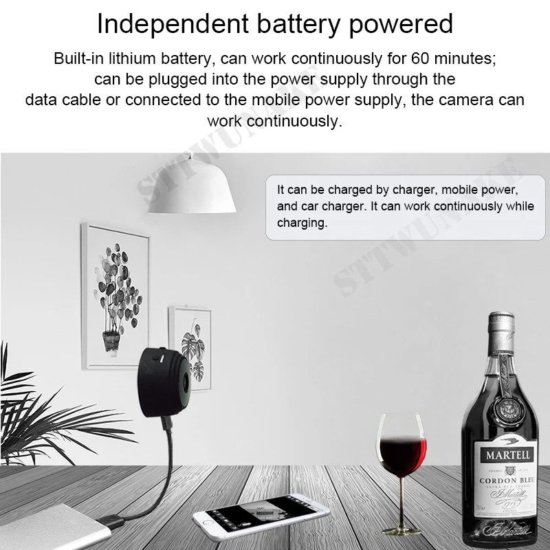 Миниатюрная Wi Fi IP камера hd секретная micro small 1080p беспроводная videcam для дома и улицы