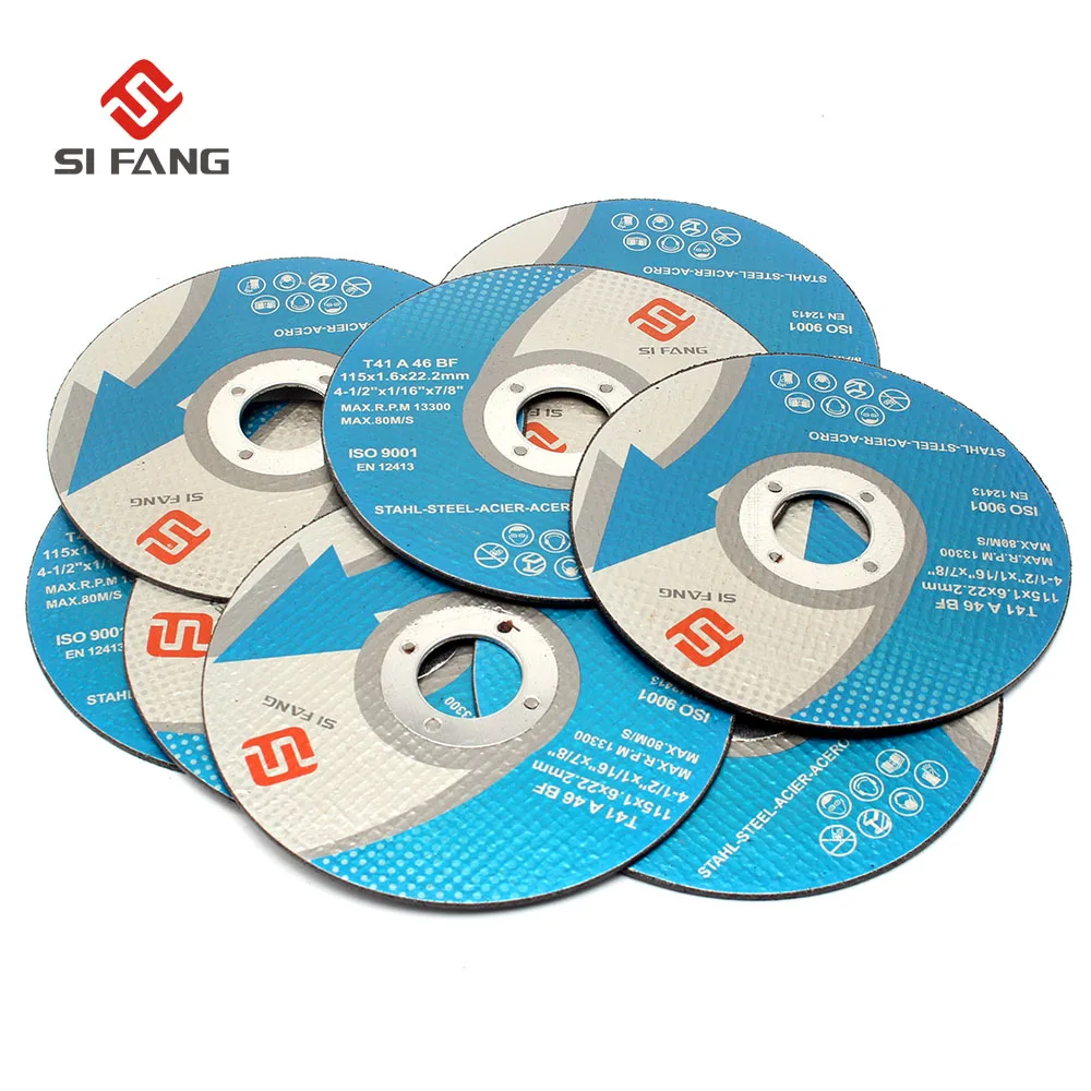 

25Pack 4.5inch Resin Cutting Disc Fiber Reinforced Resin Cutting Wheel Grinding Wheel Blade For Angle Grinder Rotary Tools