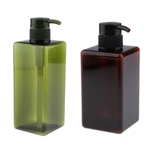 Упаковка из 2 шт пустая бутылка насоса для мытья тела шампуня кондиционера, 450 мл и 650 мл