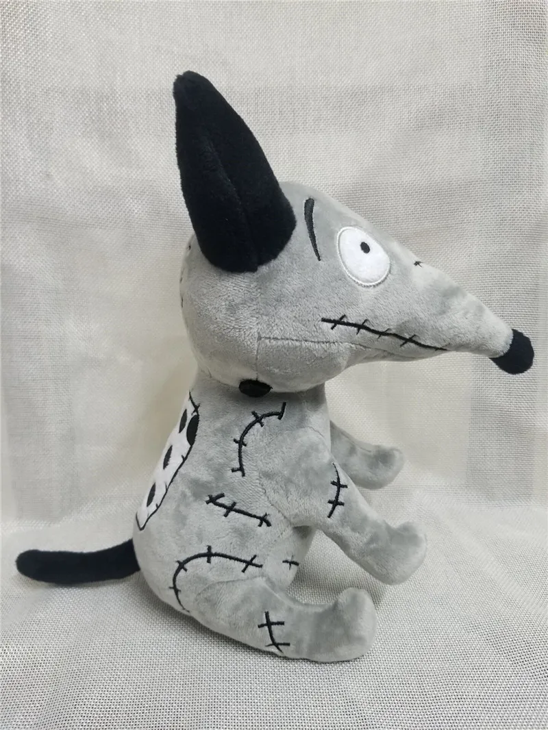 Редкий Tim Burton Frankenweenie 1" плюшевая игрушка для собак Sparky