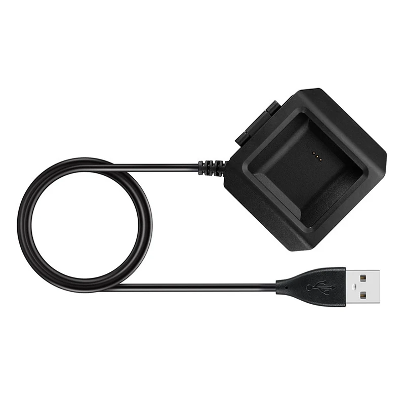 Смарт часы USB зарядка док станция Совместимость для Fitbit ионные Зарядка Док