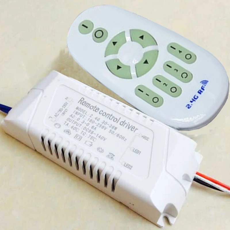 

Constant current dimmable led driver 4W to 54W various power,2.4G intelligent stepless dimming color temperature remote control