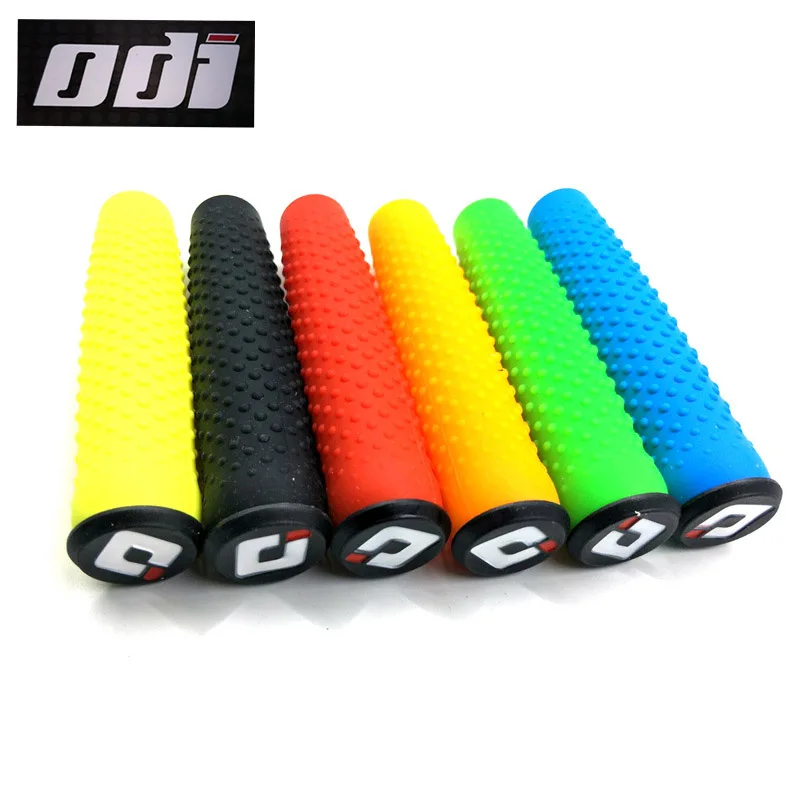 

ODI Silica Gel Bicycle Grips MTB Mountain Bike Handlebar Silicone Grip Anti-skid Shock-absorbing Soft Bike Grips free shipping