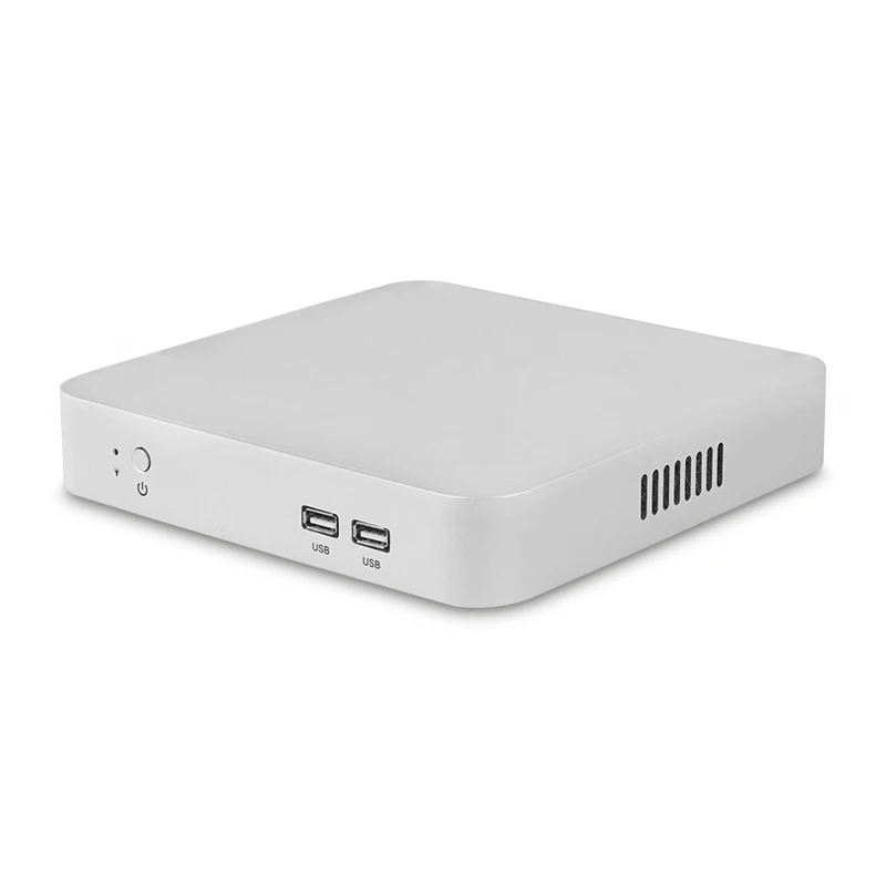 Четырехъядерный мини ПК Intel Celeron N3150 Windows 10 HTPC HDMI VGA 300M WiFi tv BOX HTPC Barebone мини настольный ПК безвентиляторная коробка ПК