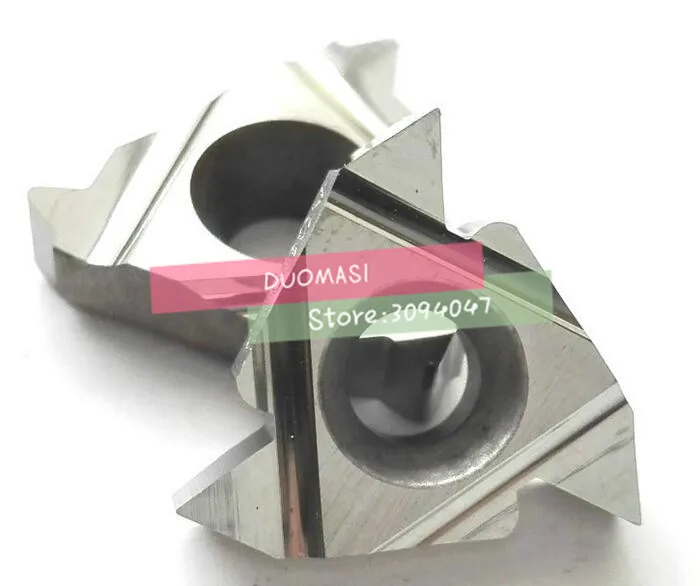 

16ER AG60 for Aluminum Carbide Threading Inserts 60 degree External Threading Insert Indexable Lathe Inserts for Lathe Holder