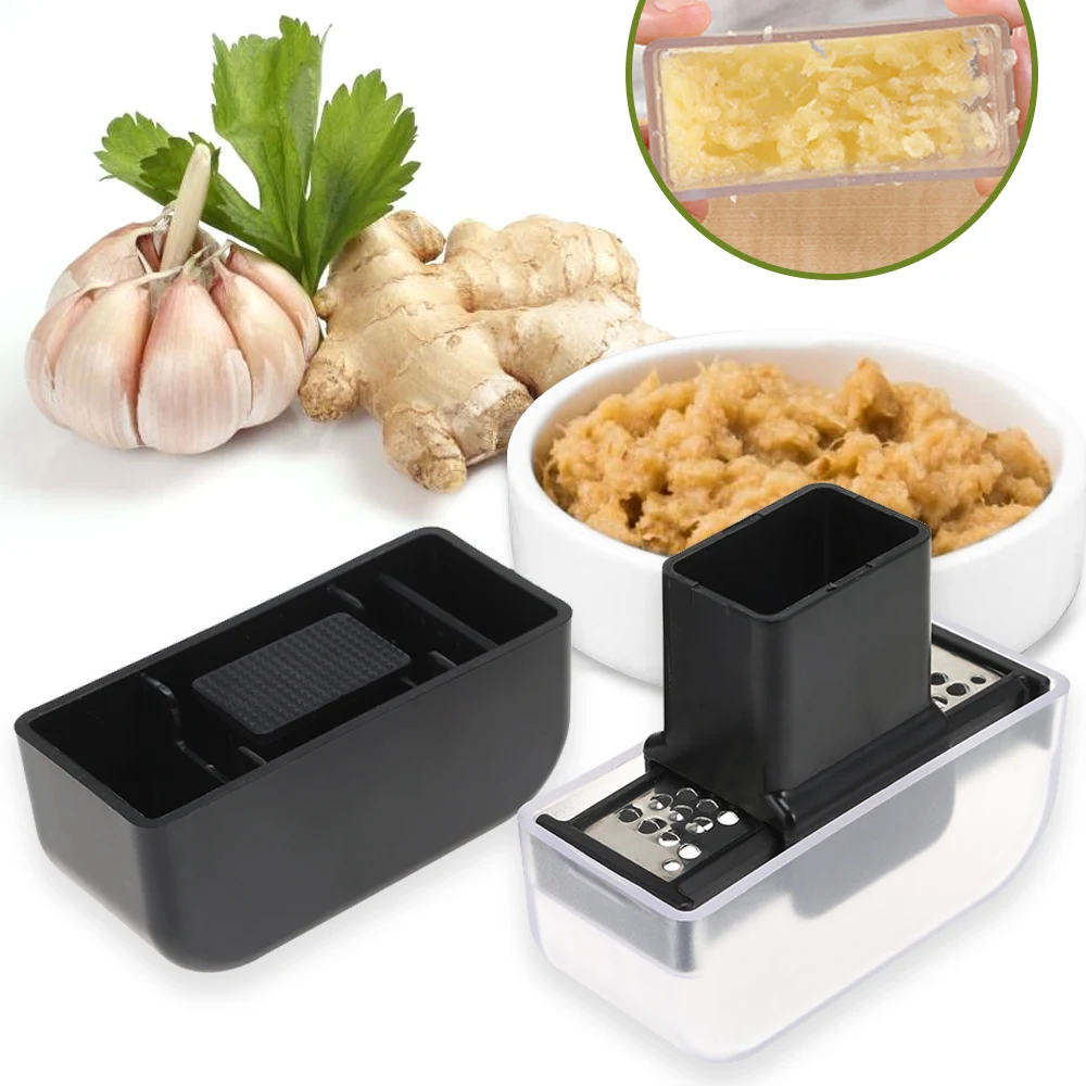 Hot Stainless Steel Ginger Shredder Wasabi Grinder Garlic Grater